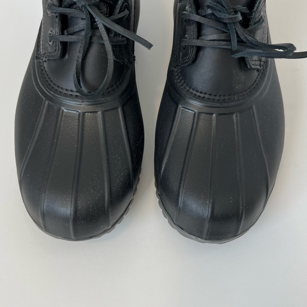 Propet Ione Duck Booties Women’s Black Waterproof Shoes - Rain Boots -never worn - Picture 6 of 12